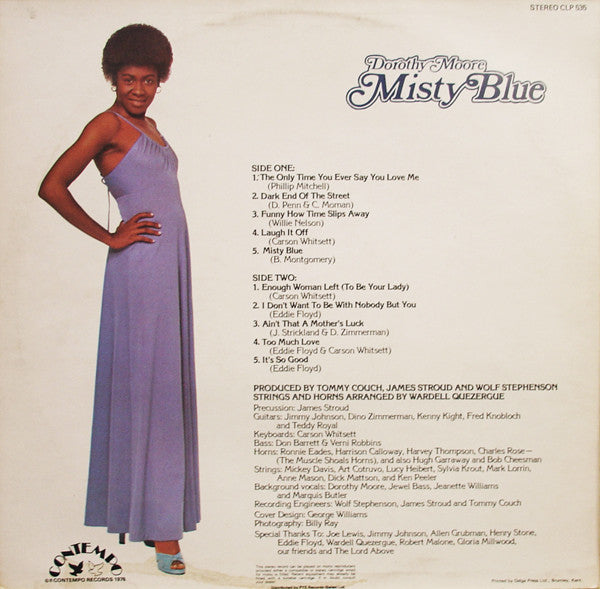 Dorothy Moore : Misty Blue (LP, Album)