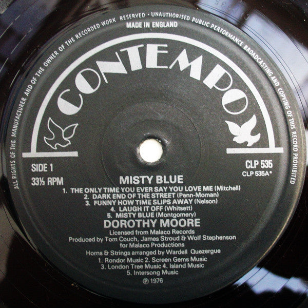 Dorothy Moore : Misty Blue (LP, Album)