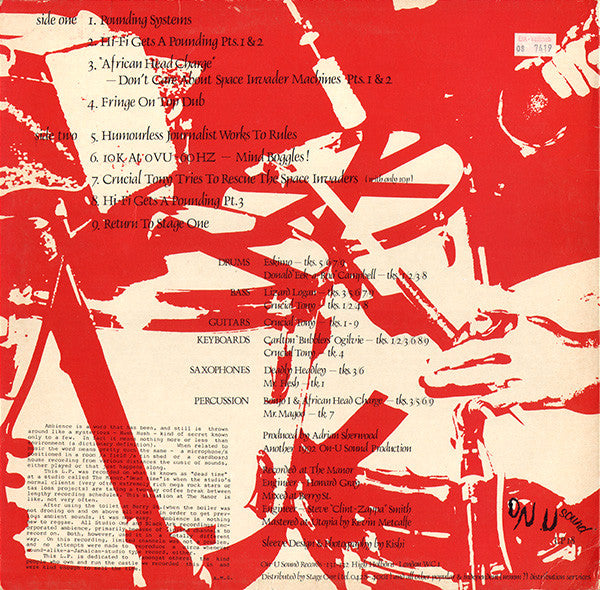 The Dub Syndicate* : The Pounding System (Ambience In Dub) (LP, Album)