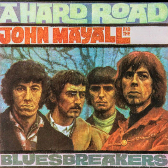 John Mayall & The Bluesbreakers : A Hard Road (CD, Album, Mono, RE, RM, Red)
