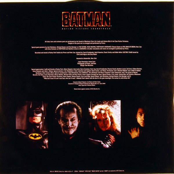 Prince : Batman™ (Motion Picture Soundtrack) (LP, Album)