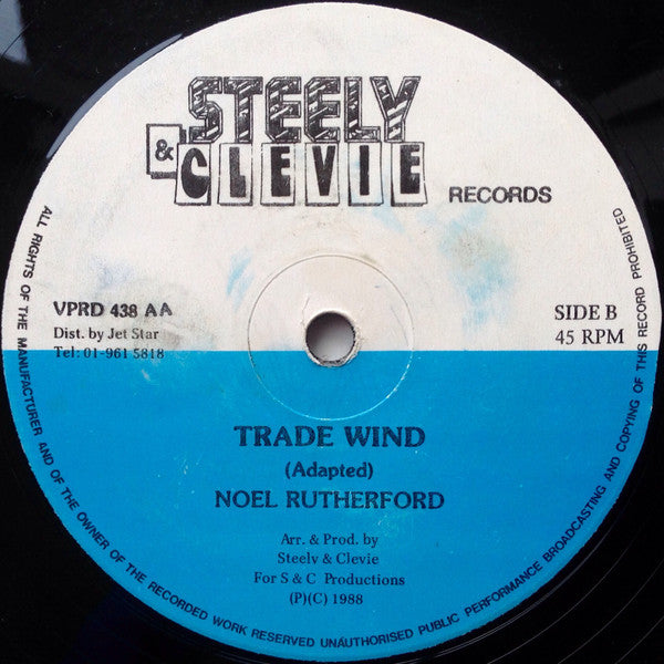Gregory Peck / Noel Rutherford : Over Size Mampie / Trade Wind (12")