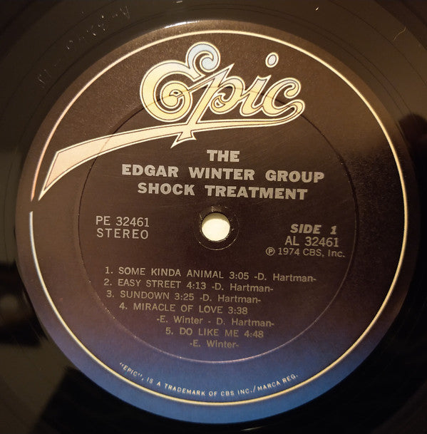 The Edgar Winter Group : Shock Treatment (LP, RE, Pit)