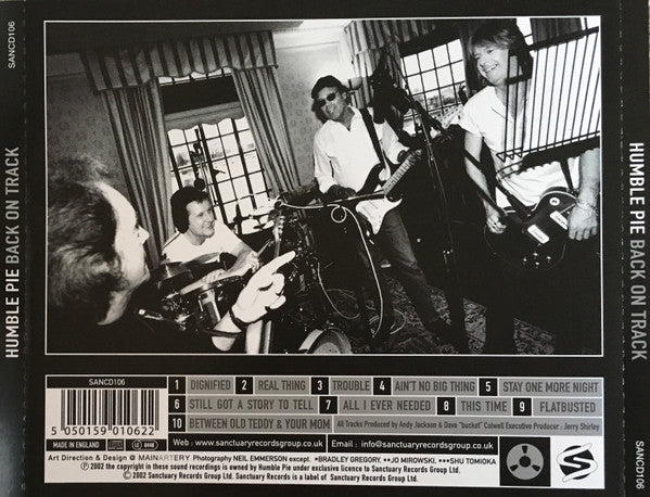 Humble Pie : Back On Track (CD, Album)