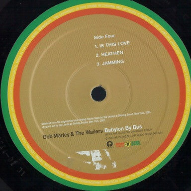 Bob Marley & The Wailers : Babylon By Bus (2xLP, Album, RE, RM)