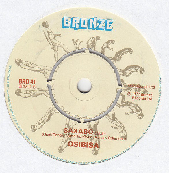 Osibisa : The Warrior (7")