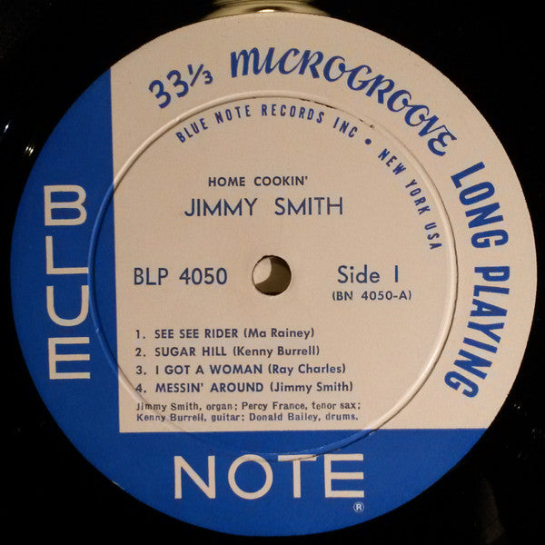 Jimmy Smith With Percy France / Kenny Burrell / Donald Bailey : Home Cookin' (LP, Album, Mono, RP, New)