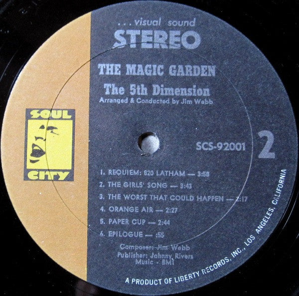 The Fifth Dimension : The Magic Garden (LP, Album)