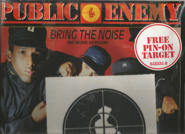 Public Enemy : Bring The Noise (No Noise Version) (12", Single)
