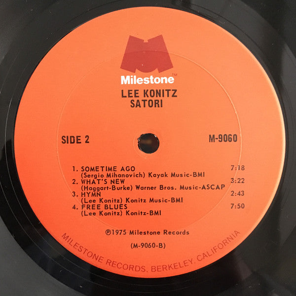 Lee Konitz : Satori (LP, Album)