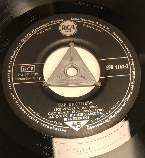 Al Cohn, Bill Perkins, Richie Kamuca : The Brothers ! (7", EP, S2,)