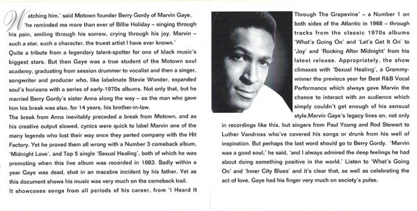 Marvin Gaye : Ain't Nothing Like The Real Thing (The Greatest Hits In Concert) (CD, Album)