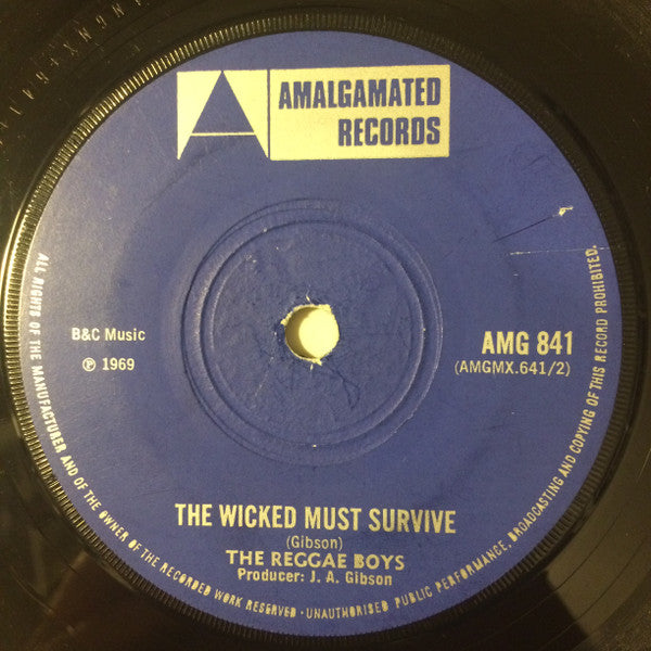 The Reggae Boys : Me No Born Ya (7", Single)