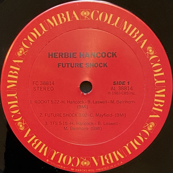 Herbie Hancock : Future Shock (LP, Album, Car)