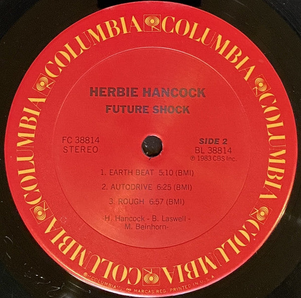 Herbie Hancock : Future Shock (LP, Album, Car)