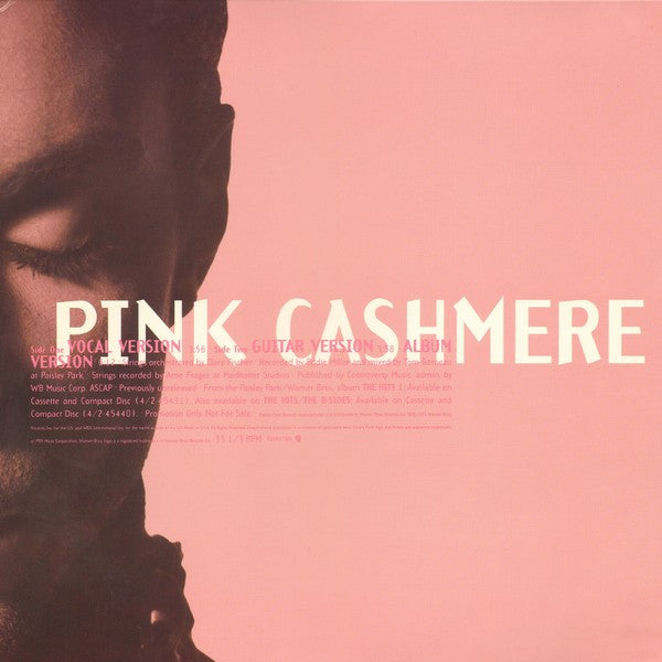 Prince : Pink Cashmere (12", Single, Promo)
