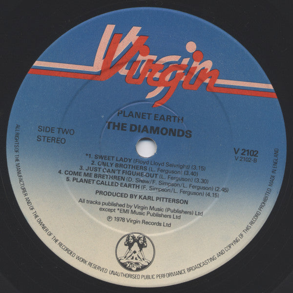 The Mighty Diamonds : Planet Earth (LP, Album)