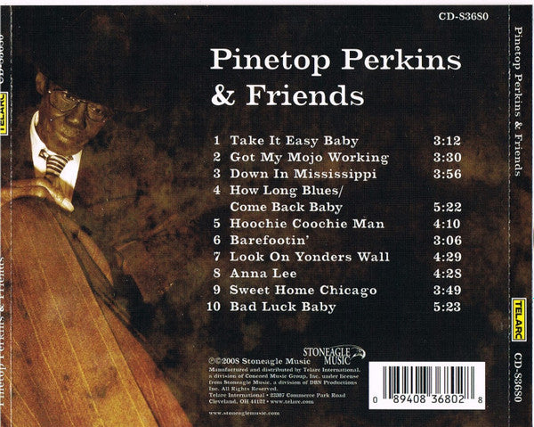 Pinetop Perkins And Friends : Pinetop Perkins And Friends (CD, Album)