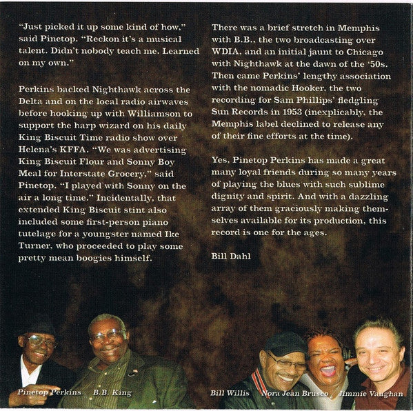 Pinetop Perkins And Friends : Pinetop Perkins And Friends (CD, Album)