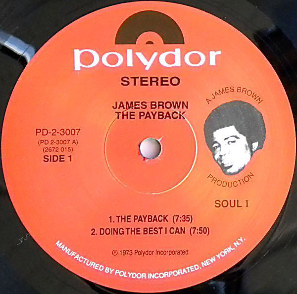 James Brown : The Payback (2xLP, Album, RE, Gat)