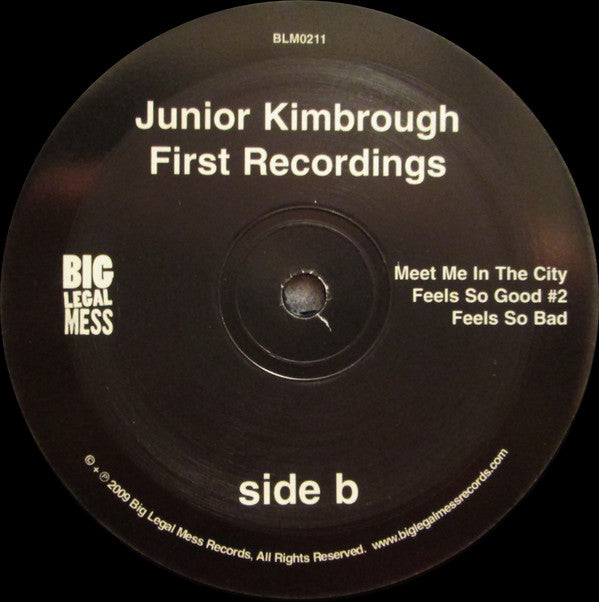 Junior Kimbrough : First Recordings (10", Album)