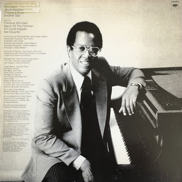 Cedar Walton : Animation (LP, Album, Promo)