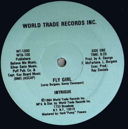 Intrigue : Fly Girl (12")