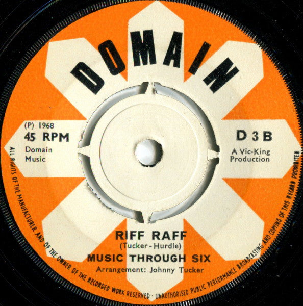 Roy Docker with Music Through Six : Mellow Moonlight (7", Single)