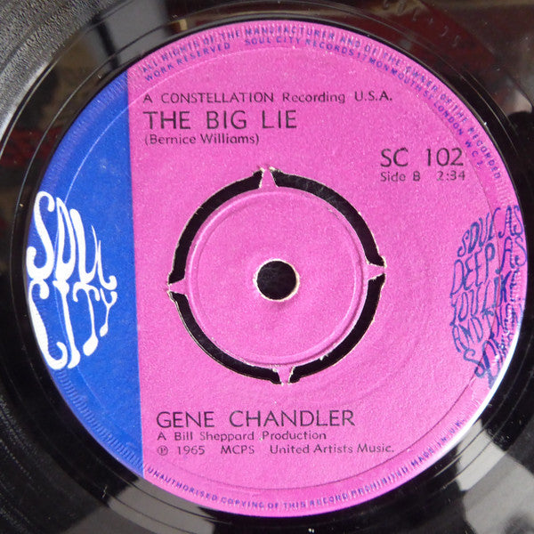 Gene Chandler : Nothing Can Stop Me (7", Single, RE)