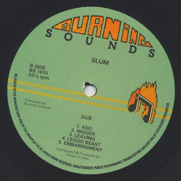 Gregory Isaac* : Slum In Dub (LP, Album)