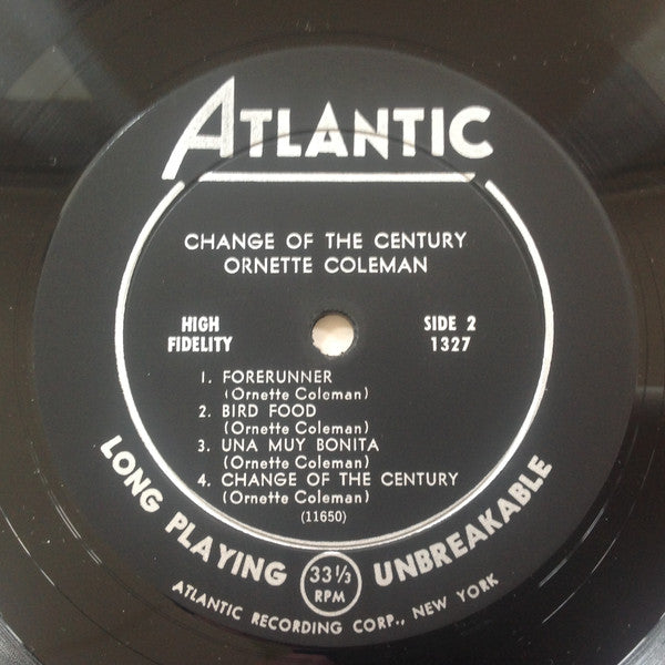 Ornette Coleman : Change Of The Century (LP, Album, Mono)