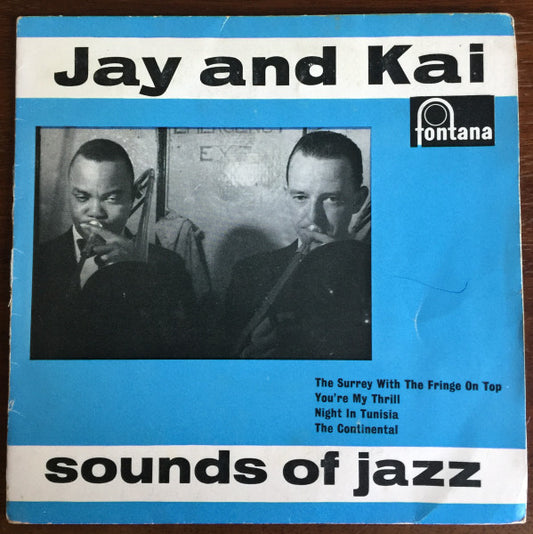 The J.J. Johnson And Kai Winding Trombone Octet : Jay And Kai - Sounds Of Jazz (7", EP)