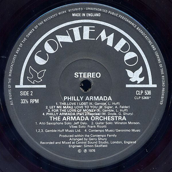 The Armada Orchestra : Philly Armada (LP, Album)
