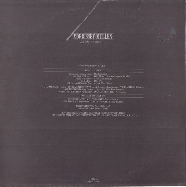 Morrissey Mullen : It's About Time... (LP, Album)