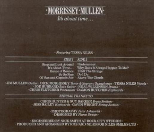 Morrissey Mullen : It's About Time... (LP, Album)