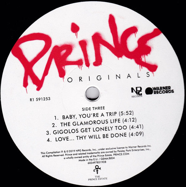 Prince : Originals (2xLP, Album, RE, RP, 180)