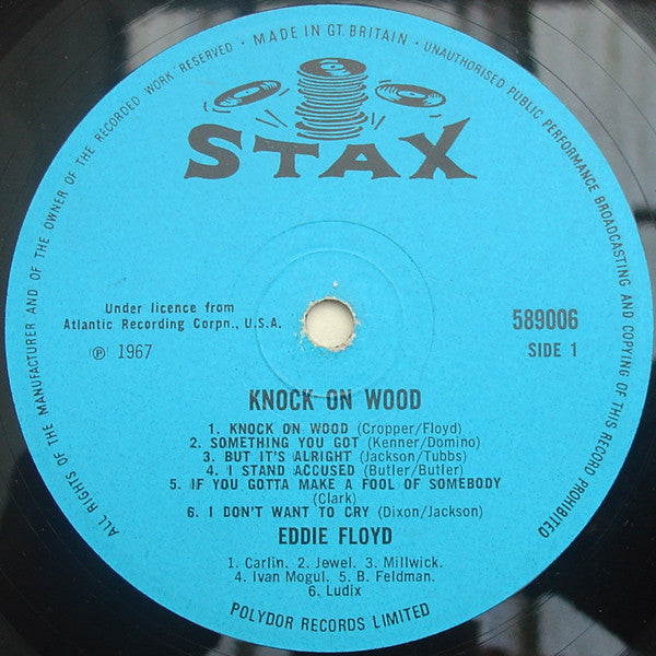 Eddie Floyd : Knock On Wood (LP, Album)