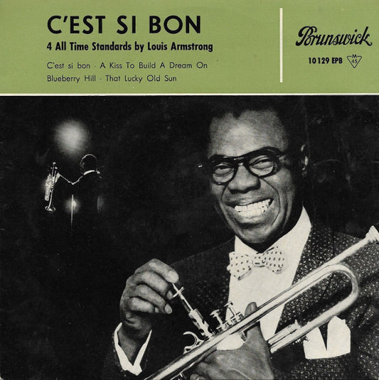 Louis Armstrong : C'est Si Bon (7", EP, Mono)