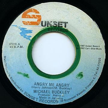 Michael Buckley (2) : Angry Me Angry (7")