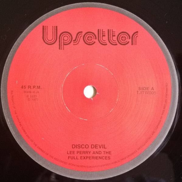 Lee Perry & Full Experience : Disco Devil (12", RE)