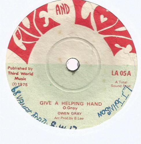 Owen Gray : Give A Helping Hand (7")