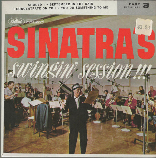 Frank Sinatra : Sinatra's Swingin' Session, Part 3 (7", EP)