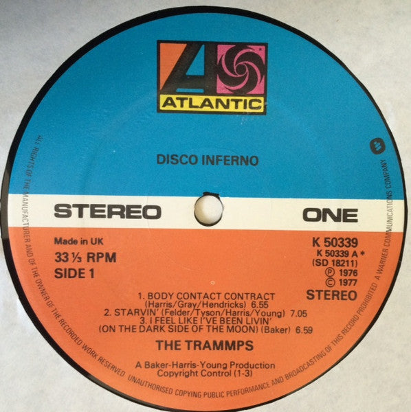 The Trammps : Disco Inferno (LP, Album)