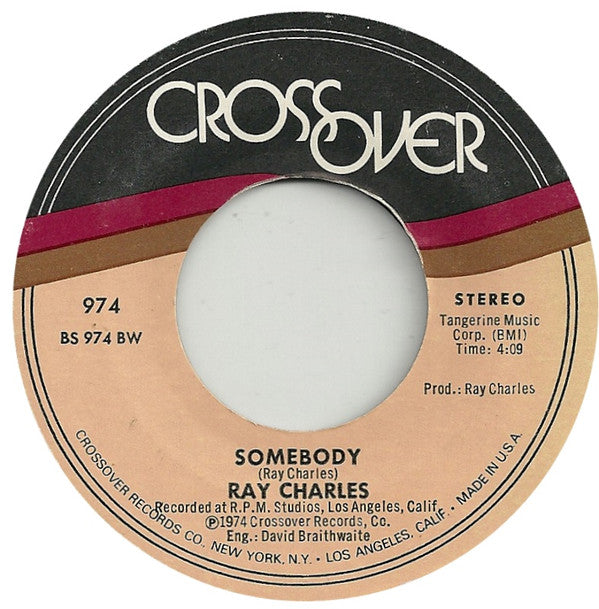 Ray Charles : Louise (7", Single, Jukebox, Styrene)