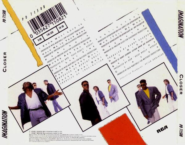Imagination : Closer (CD, Album)