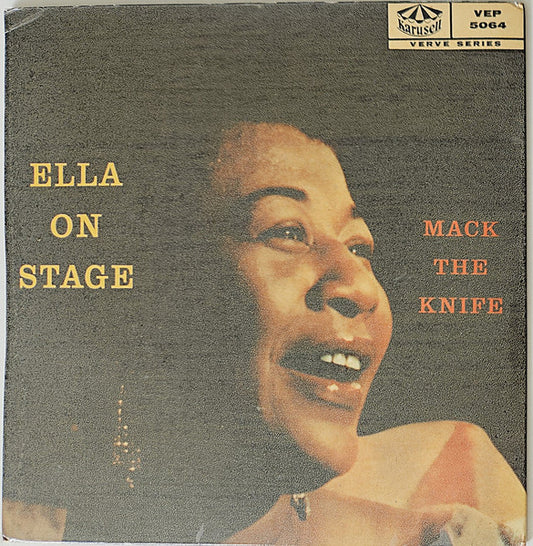 Ella Fitzgerald : Ella On Stage (7", EP)