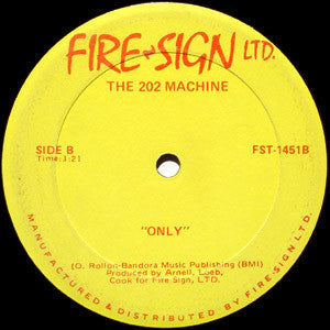 The 202 Machine : Get Up (Rock Your Body) / Only (12")