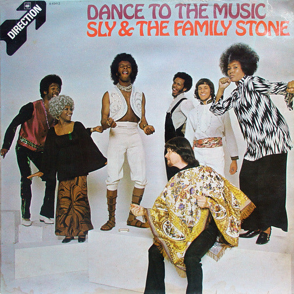 Sly & The Family Stone : Dance To The Music (LP, Album, Mono)