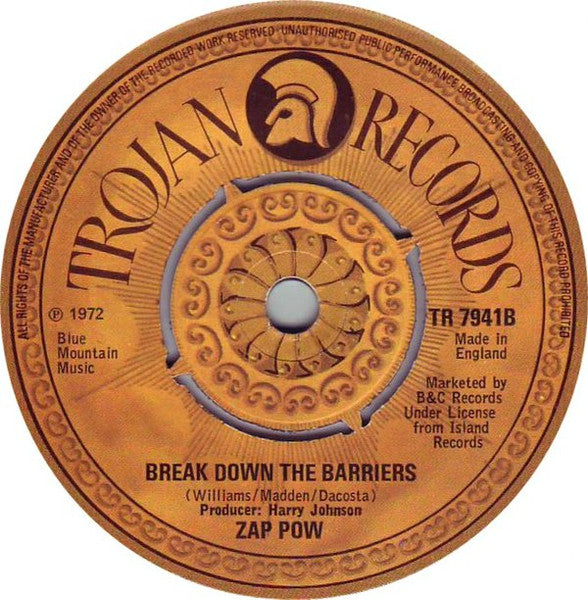 Zap Pow : This Is Reggae Music (7", RE)