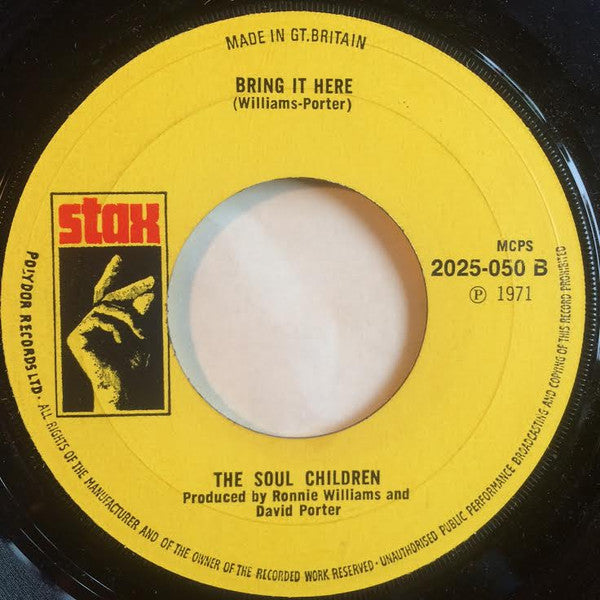 Soul Children : Give Me One Good Reason Why (7", Single)